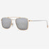 Fashion Square Metal Men's Sunglasses Toledo